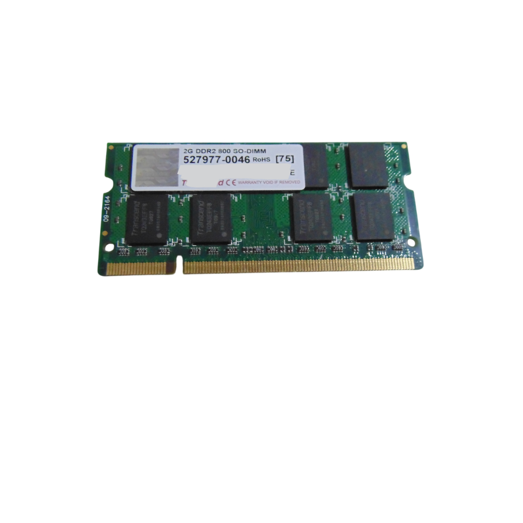 Memória Notebook Transcend Ddr2 2gb 800mhz