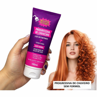 Progressiva de Chuveiro Super Poderes Liso instantâneo Sem Formol Liso de Salão Envio Rápido em Oferta na Shopee
