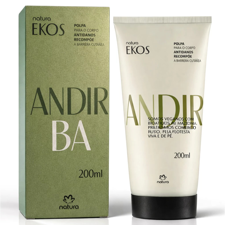Polpa Natura Ekos Andiroba 200ml Polpa Desodorante Hidratante Para o Corpo