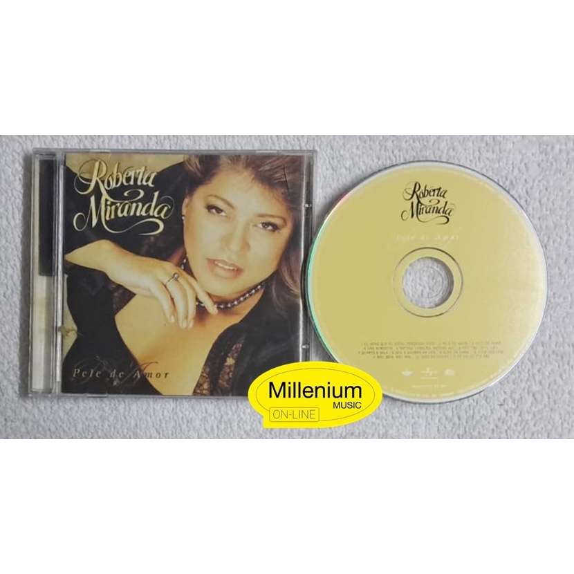 CD Roberta Miranda  Pele De Amor 2003 Original gravadora Colecionador Ótimo Estado
