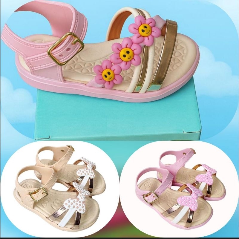 Sandália Infantil Bebê Antiderrapante Menina Calçado Infantil Feminina Sapatilha Feminina