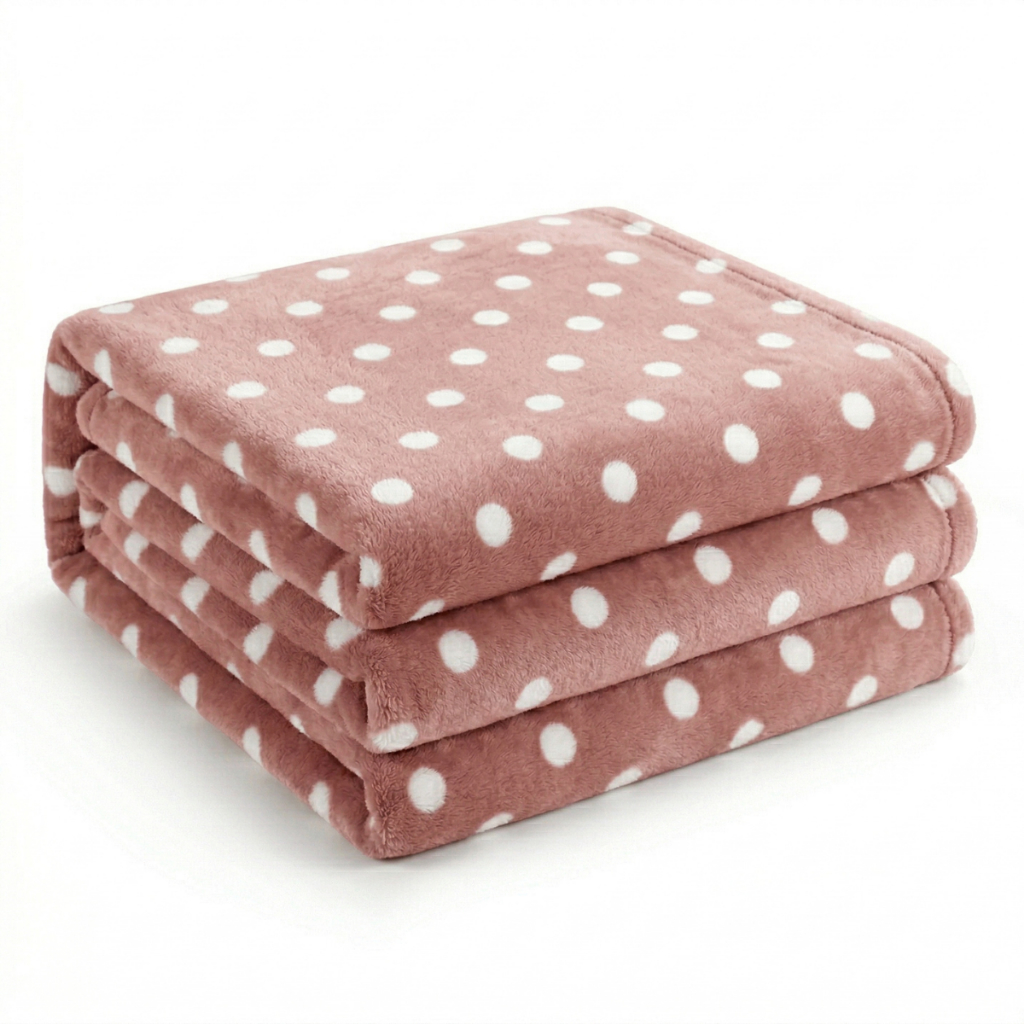 Manta Casal Poá Antialérgico Soft Macia 2x1,8
