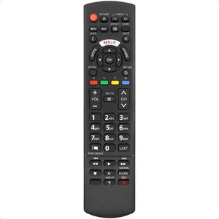 Controle Remoto Compatível com Panasonic TV Smart Netflix Controle Remoto TV com Pilha