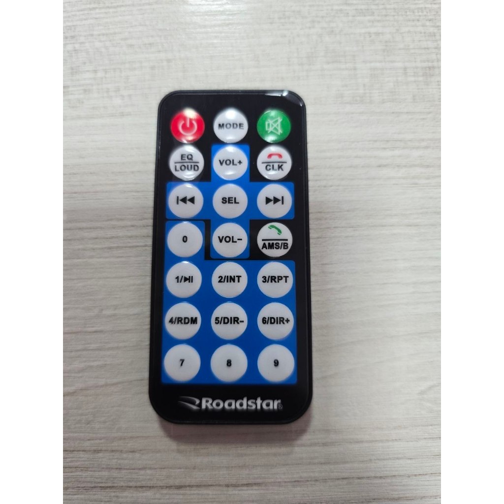 CONTROLE REMOTO AUTOMOTIVO PARA ROADSTAR RS2607BR