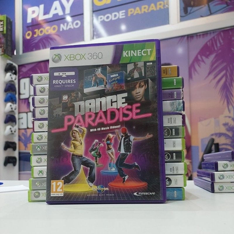 ✅️JOGO XBOX 360 DANCE PARADISE MÍDIA FÍSICA ‼️