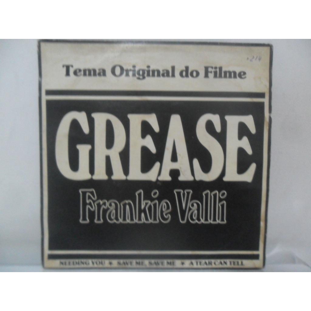 FRANKIE VALLI = GREASE; COMPACTO