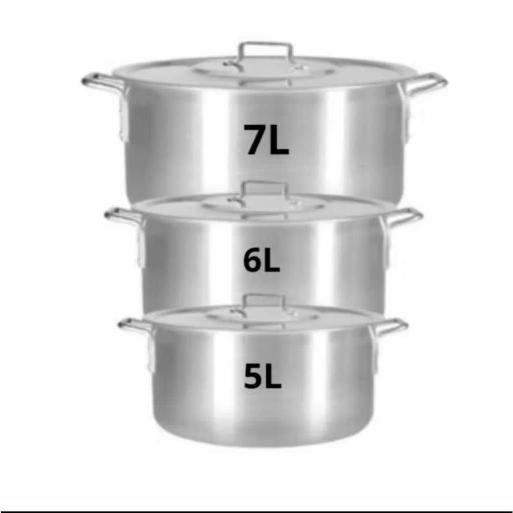 Kit Panelas de Alumínio para Feijoada Jogo de Panela 3 peças Kit Feijoada Caçarola Grande em Oferta na Shopee