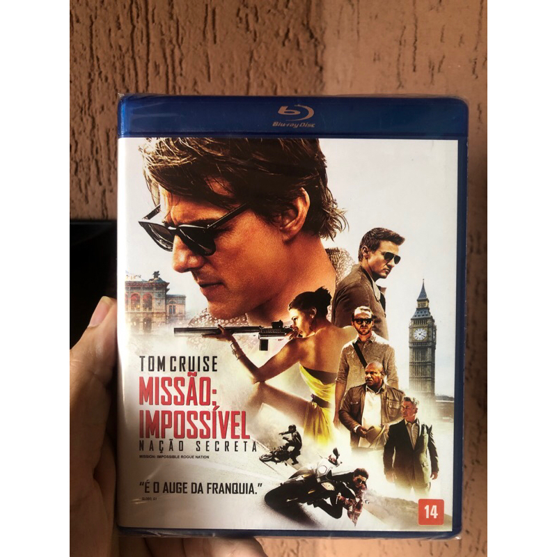Blu-ray Missão Impossível Nação Secreta – Ação – Nacional Lacrado Dublado PT-BR