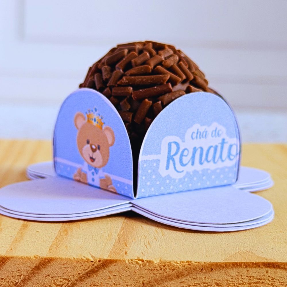 FORMINHAS PARA DOCES URSINHO PRÍNCIPE AZUL  | BRIGADEIRO | PERSONALIZADO | LEMBRACINHA | FESTA INFANTIL | ANIVERSÁRIO