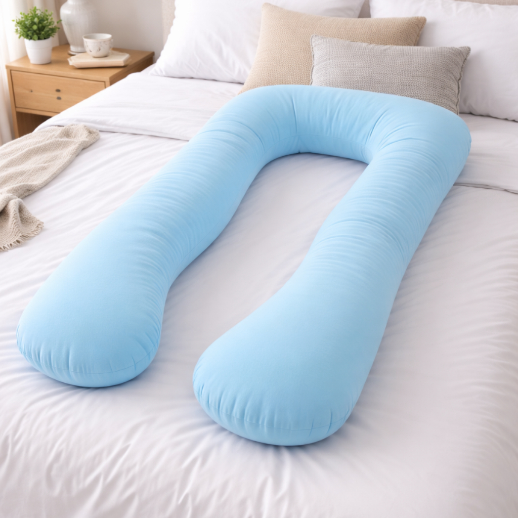 Almofada De Gestante Travesseiro Cama Tipo U Conforto