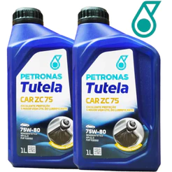 Óleo Câmbio Manual Petronas Tutela 75W80 Semi Sintético API GL-5 2 Litros Original