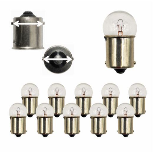 Kit 10 Lampadas 1 Polo 12v Halogena G18 Ba15s 5w em Oferta na Shopee