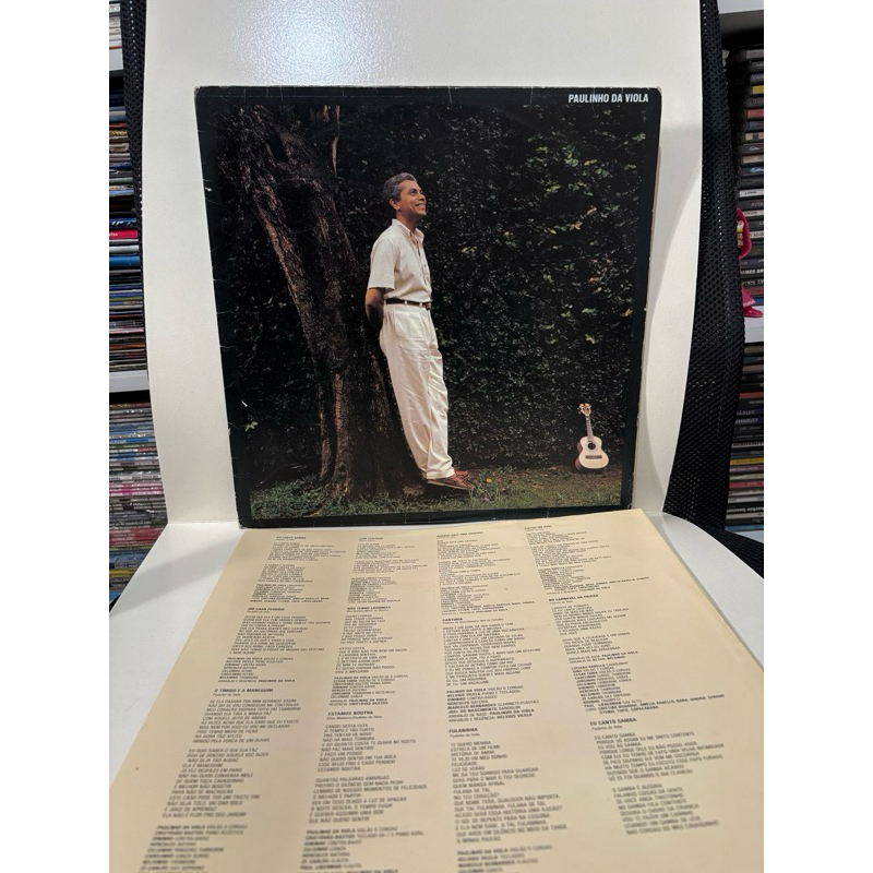 Lp Paulinho da Viola - Eu Canto Samba. 1989. Testado e funcionando