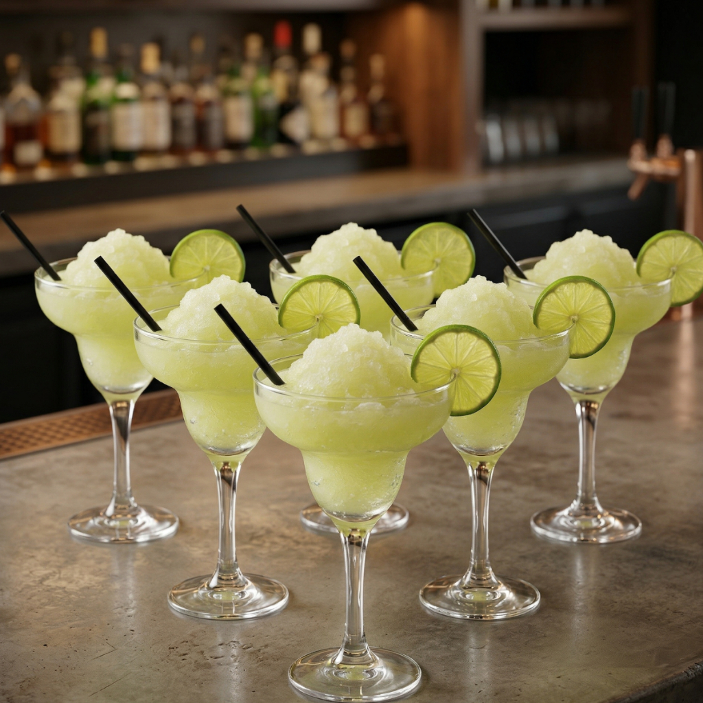 Jogo de Taças de Vidro Margarita Para Drink 300ml 6 Pcs - Ruvolo