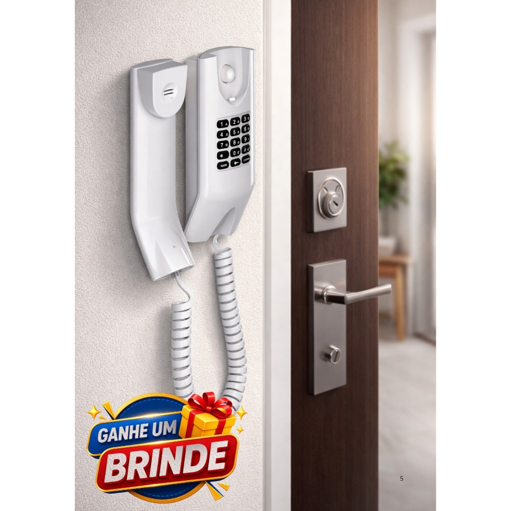 Interfone Intelbras TDMI 300 Branco