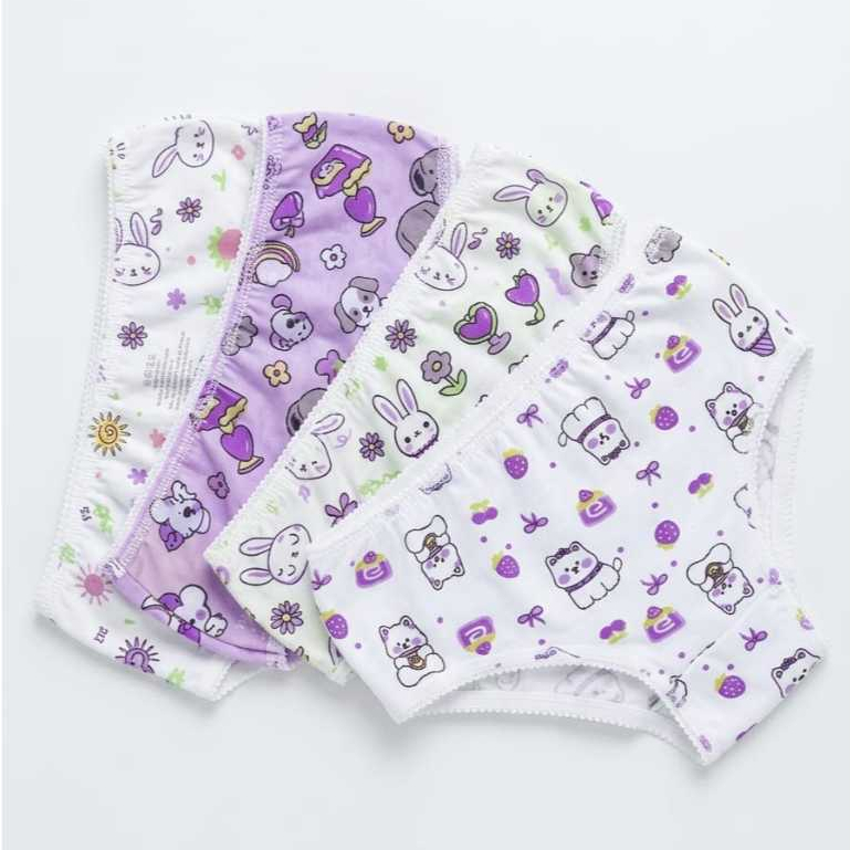 Kits de Calcinhas Infantil Meninas Crianças Algodao Feminina Bebe Confortavel