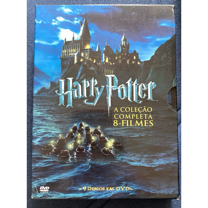 DVD Harry Potter - a coleção completa 8 filmes
