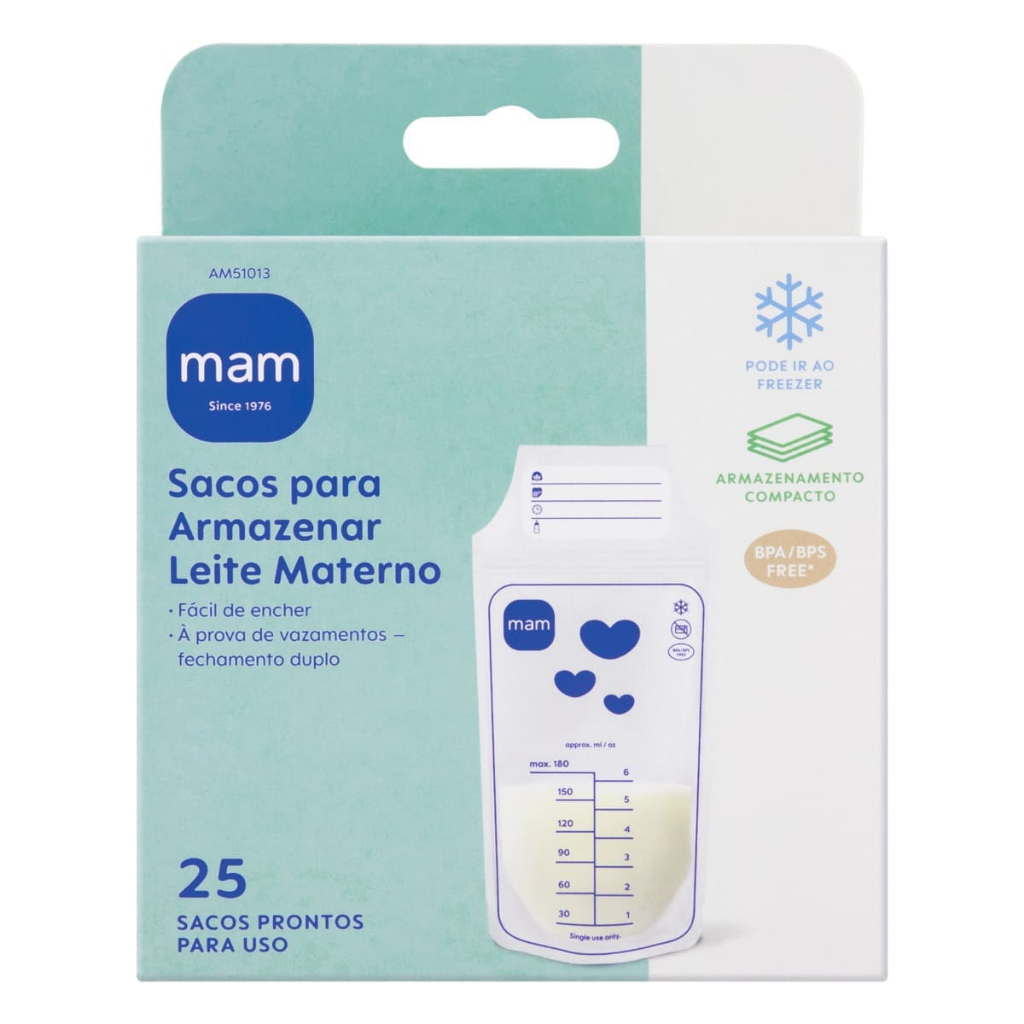 Sacos Para Armazenamento De Leite Materno Mam