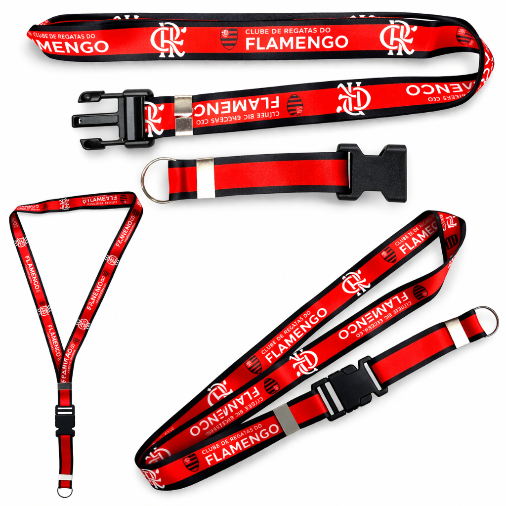 CHAVEIRO CORDÃO FLAMENGO ORIGINAL - OFICIAL
