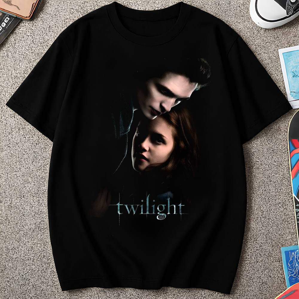 Camiseta Feminina Crepúsculo Twilight Edward Bella Filme Romance Algodão Premium