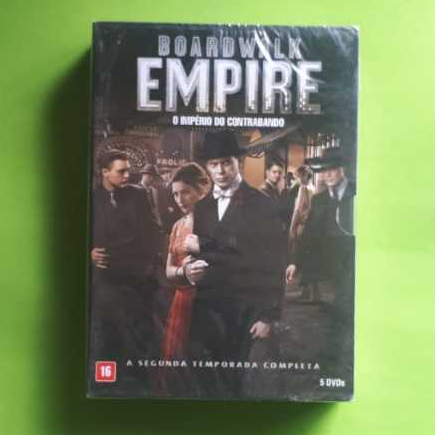 dvd box BOARDWALK EMPIRE - o império do contrabando (lacrado, legendado)