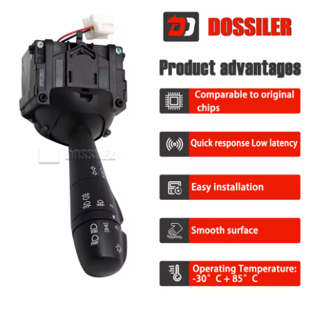 INTERRUPTOR DE SETA E LUZ DE POSIÇÃO RENAULT / DACIA – 15 PINOS