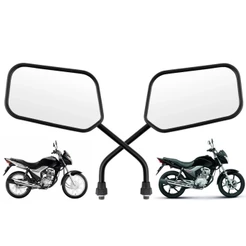 Retrovisor Compatível Cg Titan 150 Fan 2008/2013 Ks/es Par