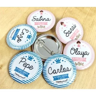Botton Personalizado com Foto 3,8cm | Broche Pin Redondo | Lembrancinha Personalizada