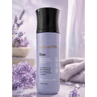 Body Splash Nativa Spa Lilac O Boticário 200ml Desodorante Colônia Floral Feminino