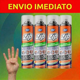 Espuma Desengordurante Limpeza Pesada Para Fornos Fogões e Air Fryer 300ml Zip