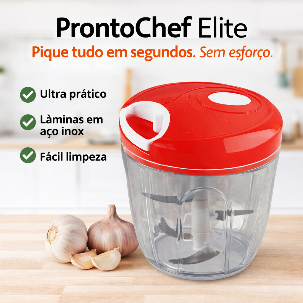 Mini Triturador Manual de Alimentos Picador de Alho Cebola Legumes Cozinha Portátil Lâmina Inox