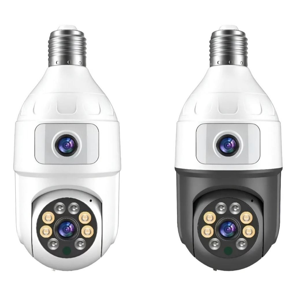 Kit 3 Câmera De Segurança Wifi Dupla Lentes YOOSEE Lâmpada Noturna 360° Com 3 Cartão MicroSD 16GB — imagem 2 de 2