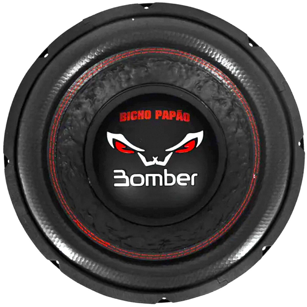 Subwoofer Bomber Bicho Papão 12” 800W RMS 4 Ohms SPL Grave Forte Subgrave Alto Desempenho Carro