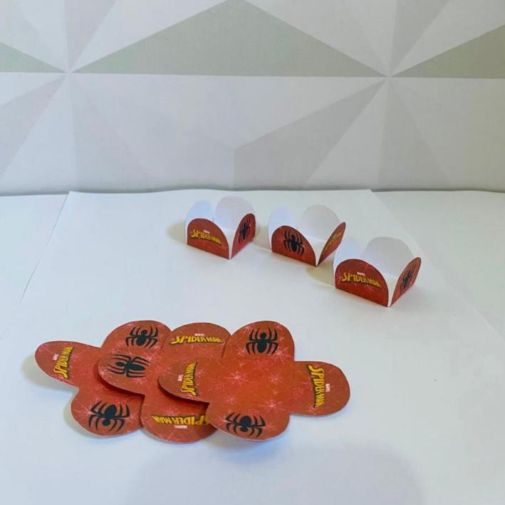 Forminhas de Doces Homem Aranha | Lembrancinha Personalizada | Aniversario | Festa