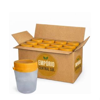 24 Potes De Plástico Para Mel 500g em Oferta na Shopee