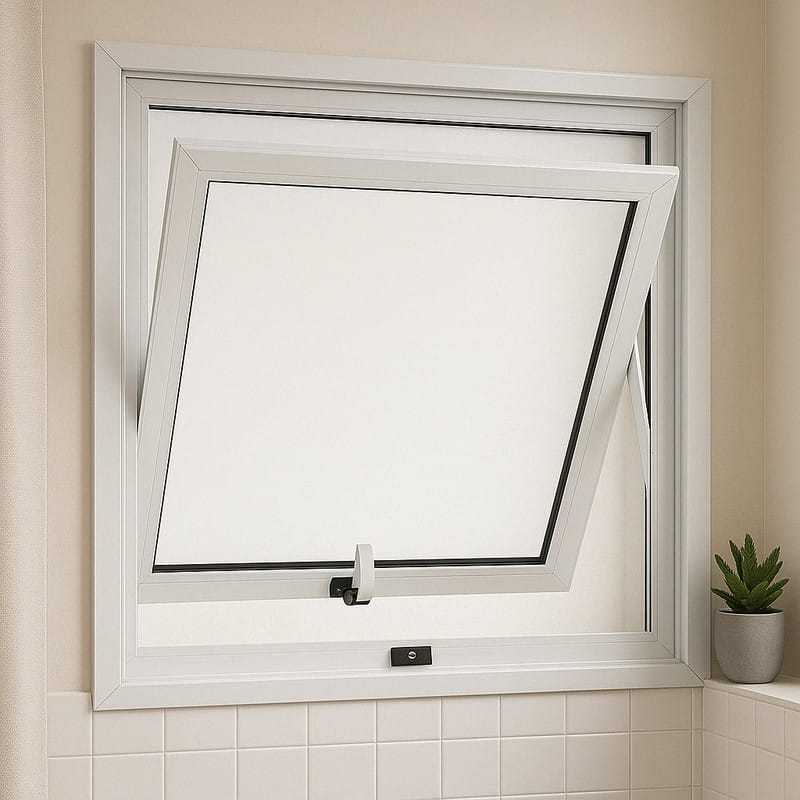 Janela Maxim-ar 60x60 Alumínio Linha Suprema S20 Direto da Fábrica