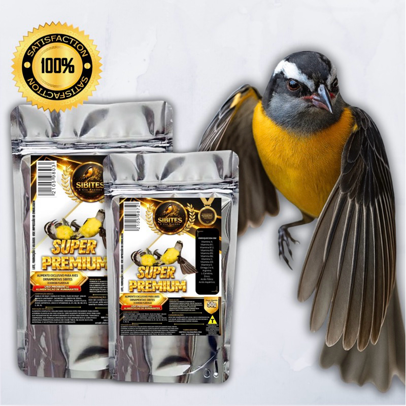RAÇÃO SUPER PREMIUM - (Sibites e Cia Rações ORIGINAL)