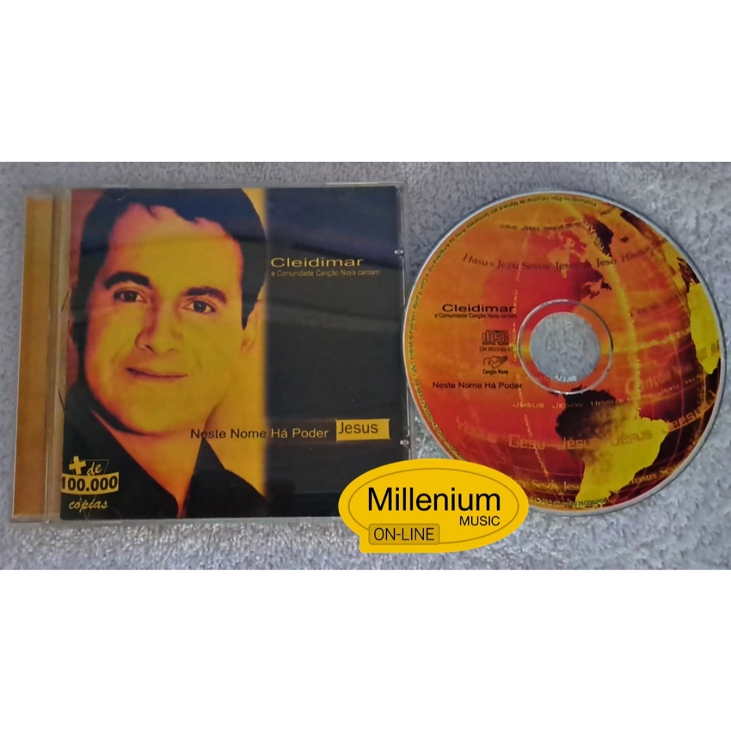 CD Padre Cleidimar Morira Neste Nome Há Poder 2003 Original Gravadora Colecionador Ótimo Estado