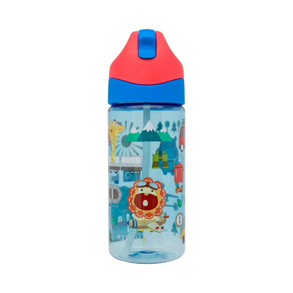 GARRAFA EM TRITAN ANTIGERMES AVENTURA (400ML) AZUL