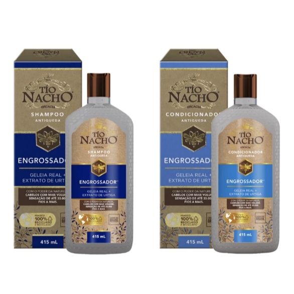 Kit Tio Nacho Shampoo & Condicionador Engrossador 415mL