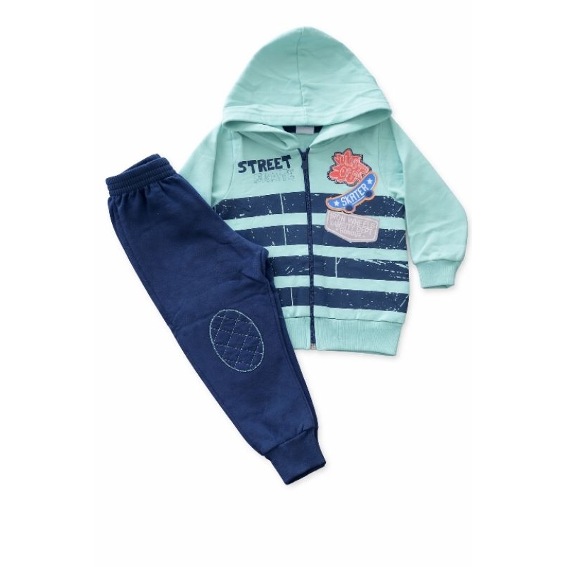 Conjunto Infantil de Inverno Peluciado Tamanho 1 – Super Quentinho