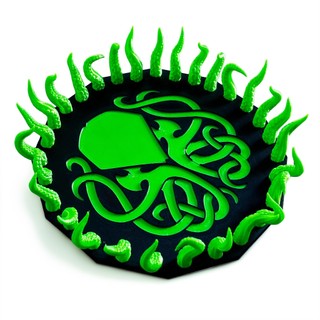 Bandeja de Dados Cthulhu (D20) - RPG
