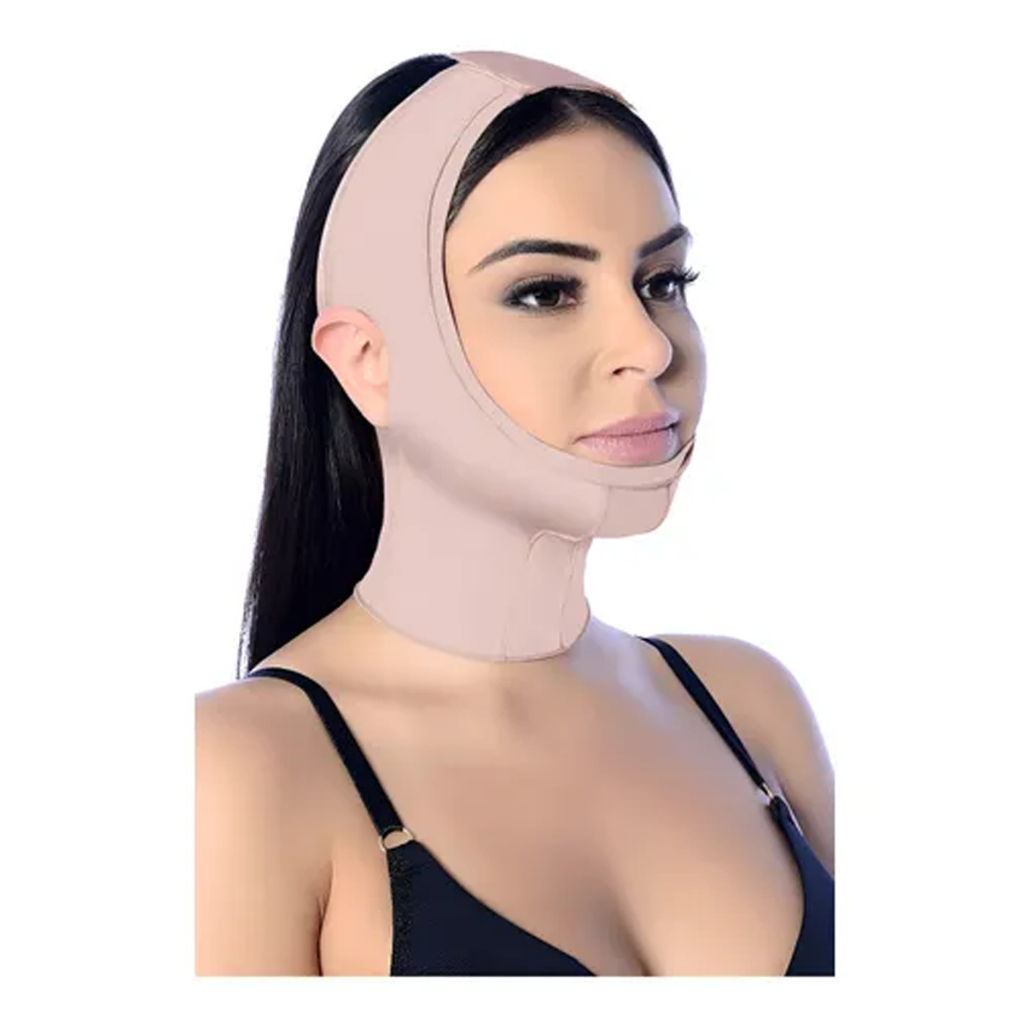 Faixa Cirurgia Facial Orelha Mento Queixo Pliê Papada 50901