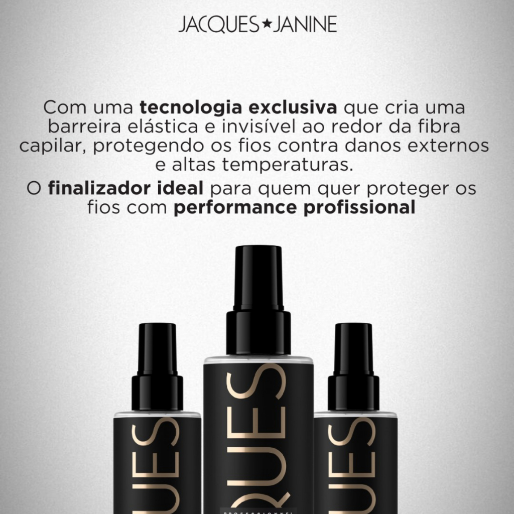 Spray Fluído Leave-in Jacques Janine Extreme 482 ºF Protetor Térmico Brilho Sedosidade 200ml · foto 2
