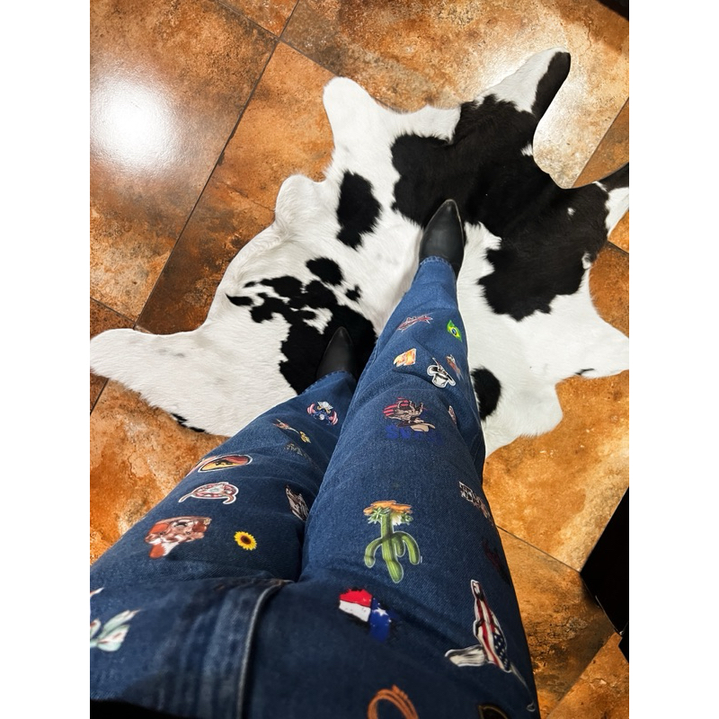 Cartela DTF Country - adesivos variados