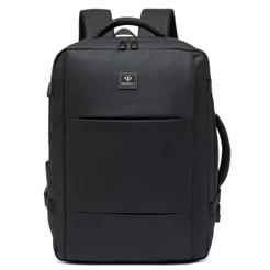 Mochila Executiva Masculina Expansiva Primicia Notebook USB Pasta Trabalho Faculdade Resistente