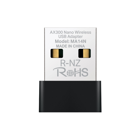Adaptador MA14N - Wi-Fi AX300 Wi-Fi 6 USB, Ideal Para Viagens TP-link