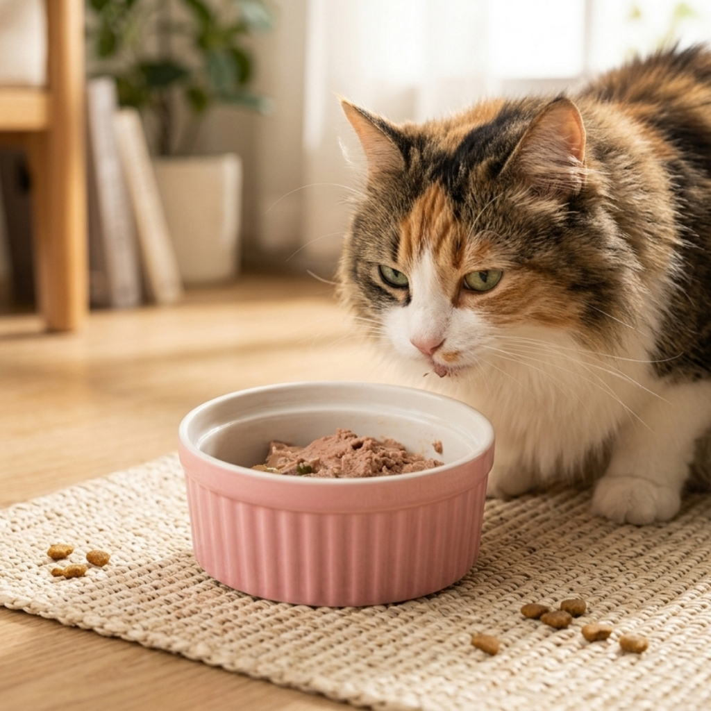 Pote Prato de Ceramica Premium Gato Cachorro Médio Comedouro Bebedouro Tigela para Pet