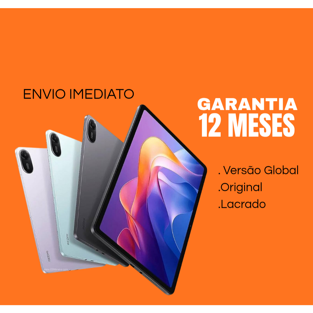 REDMI PAD 2 TABLET / COM GARANTIA / GLOBAL COM ENVIO IMEDIATO (WI-FI)