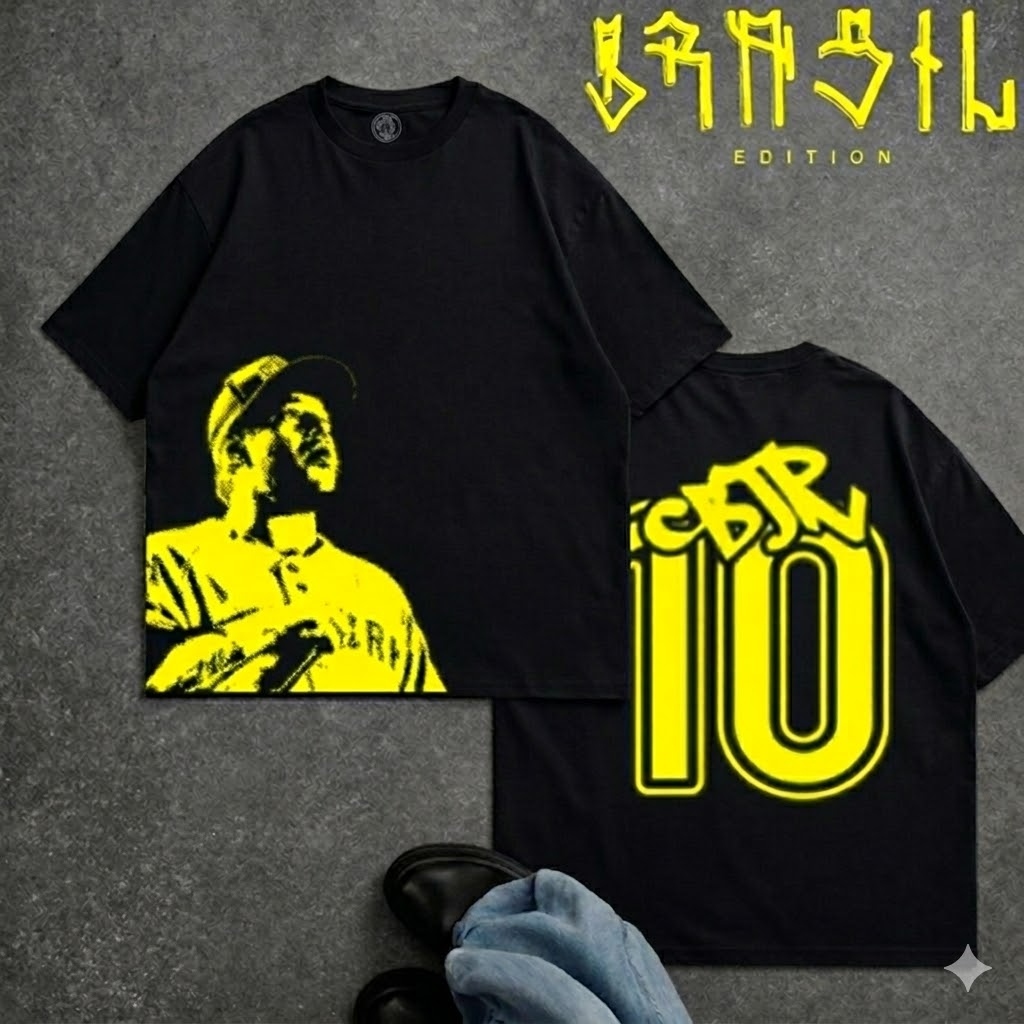 Camiseta Algodão Feminina Charlie Brown Jr Chorao Camisa 10 Seleçao Brasileira Streeatwear Moda543